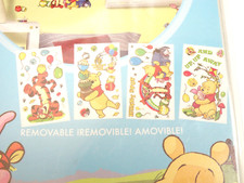 Disney Winnie the Pooh removable self-stick room wall appliques 76 stickers
