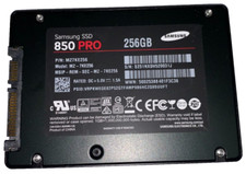 Samsung Solid State Drive 256GB 850 Pro SATA 2.5" SSD MZ7KE256 MZ-7KE256
