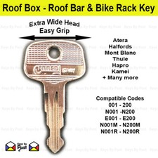 Thule Roof Box Key, Roof Bar