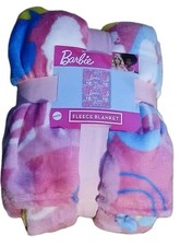 BARBIE FLEECE BLANKET ,100%