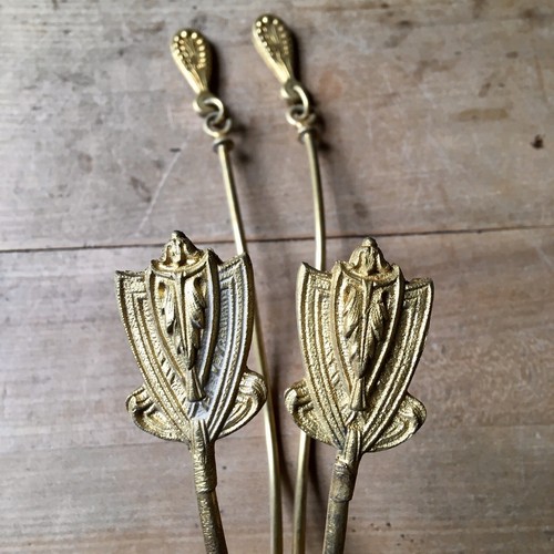 Antique brass curtain tie - antique,