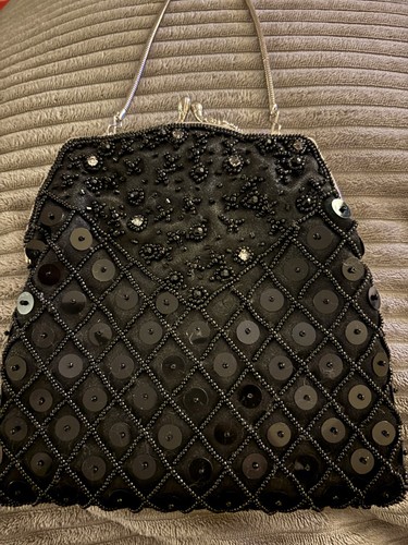1930s inspired handbag black - inspired,