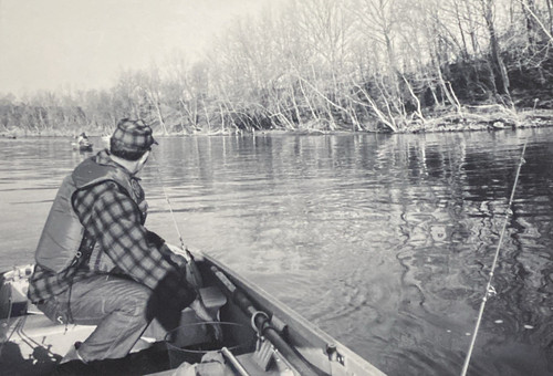 1970s faceless fisherman - 1970s, man