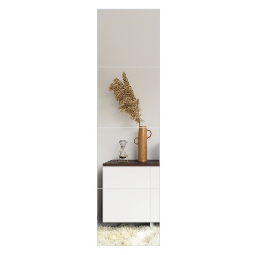 Full length wall - mirror, tiles