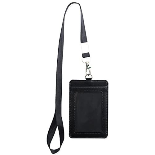 Leather badge holder - pu,