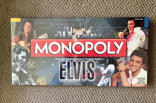Elvis presley monopoly - elvis,