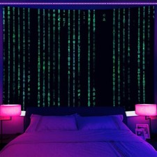 Wall Art Blacklight Poster UV