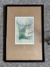 York Minster F Robson Signed