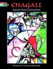 Chagall stained glass - chagall, coloring