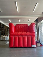Large Inflatable Red Chair
