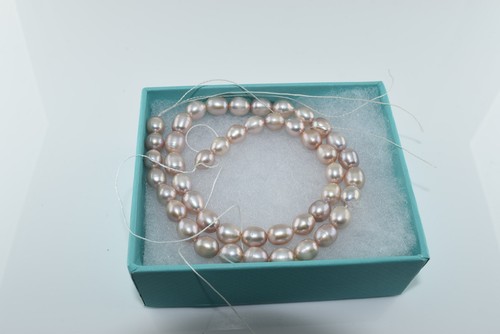 Peach freshwater pearl coin - freshwater,
