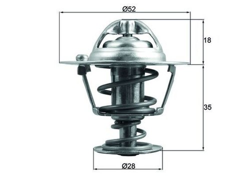 Thermostat coolant mahle tx - thermostat,,