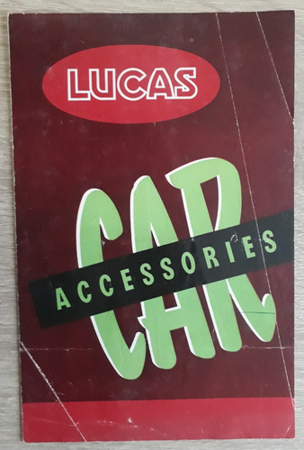 Lucas car accessories - car,