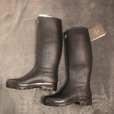 Le Chameau Women’s  Saint Hubert Leather Lined Wellington Boot. Size Uk 6