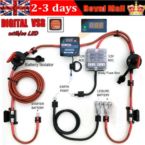 Split charge relay kits - relay,