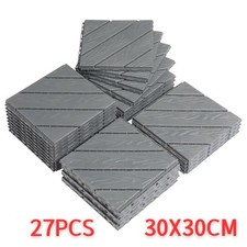 27pcs Decking Tiles 12x12in