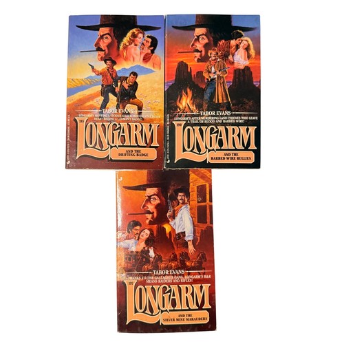 Longarm western paperback book - longarm,