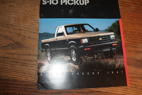 1987 chevrolet pickup - s-10,