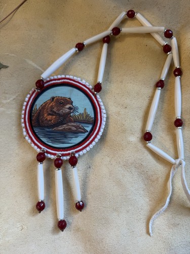 Beaver medallion native