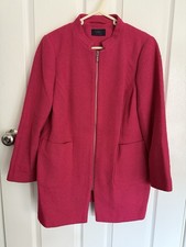 M&S Petite Fuchsia Pink Cocoon