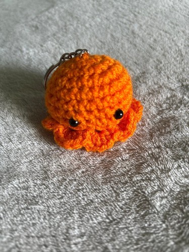 Keychain handmade crocheted