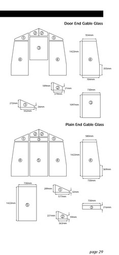 Greenhouse glass tempered - greenhouse, glass,