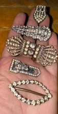 Vintage Lot Of Dress Clips and