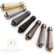 REGENCY REEDED VINTAGE PERIOD BATHROOM LIGHT SWITCH TOILET PULL CORD HANDLES