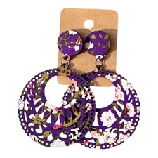 Boutique Retro Purple Floral