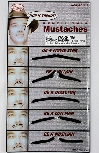 Pencil thin con man adults - pencil,