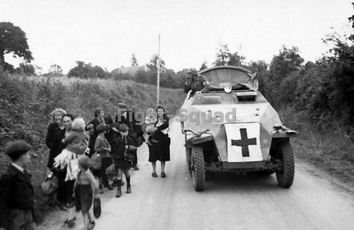 Ww2 picture photo - france, 1944