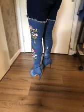 Thigh Boots Sergio Todzi Denim