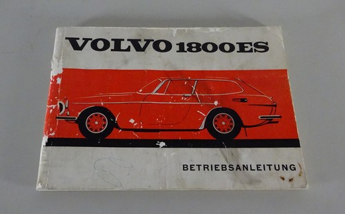 Operating manual volvo p1800 - operating, e