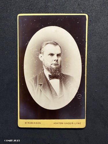 Cdv man dark - cdv,