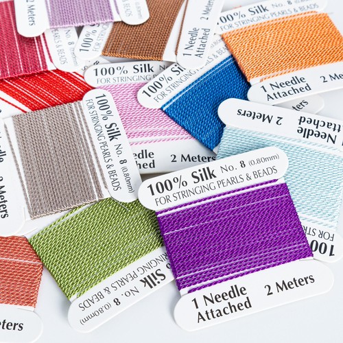 Pcs silk thread - pcs, 2.19yd/pcs