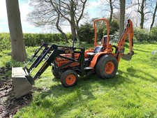 Kubota B8200 HST with Front