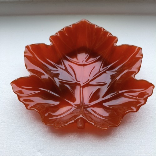 Homemade resin autumn rust red - homemade,