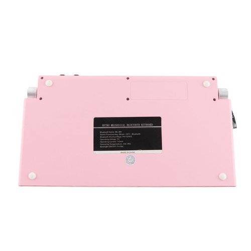 Pink typewriter mechanical - typewriter,