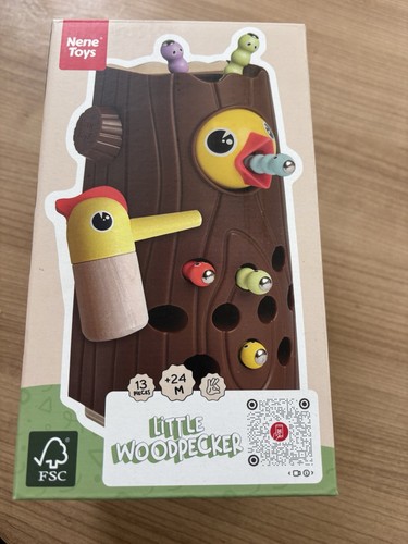 Little woodpecker finding game - little,