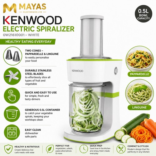 Kenwood electric spiralizer - kenwood,