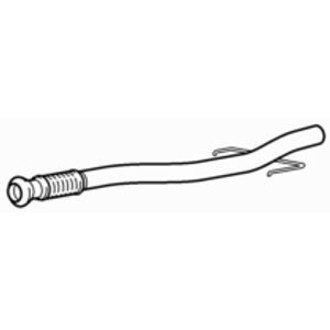 Front exhaust pipe with - pipe,