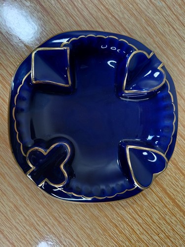 Playing cards ashtray tharaud - cards,