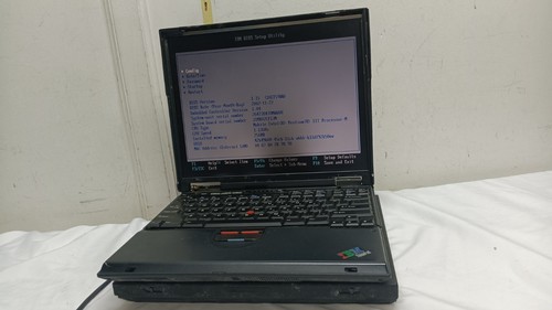 Lot vintage ibm thinkpad - of,