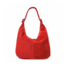 Real Leather Lovely Suede Hobo