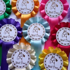 Horse Rosettes Horse Head Well