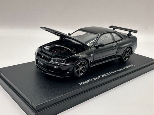 Kyosho black nissan skyline - kyosho,