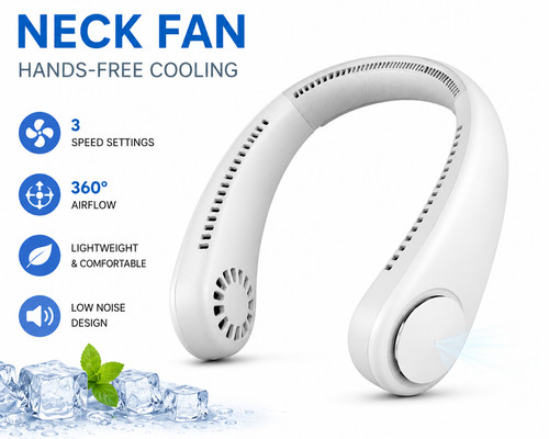 Neck fan hands free - neck,