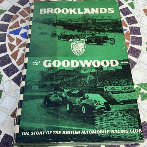 Brooklands goodwood - brooklands, to