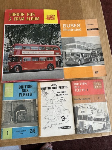 1960s bus books including