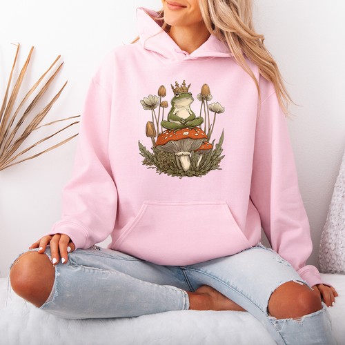 Whimsical crowned frog womens - whimsical,